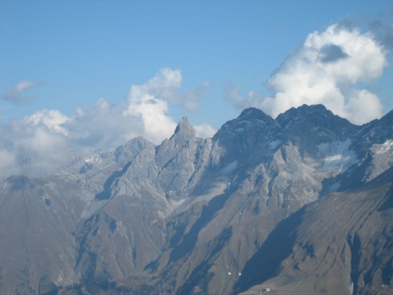 2008-10-10 Kemptner (30) Trettachspitze and Maedelegabel